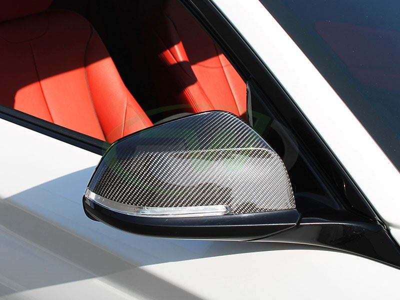 BMW F30 Carbon Fibre Mirror Caps 2011-2019 (320i, 328i, 330i, 335i, 340i)