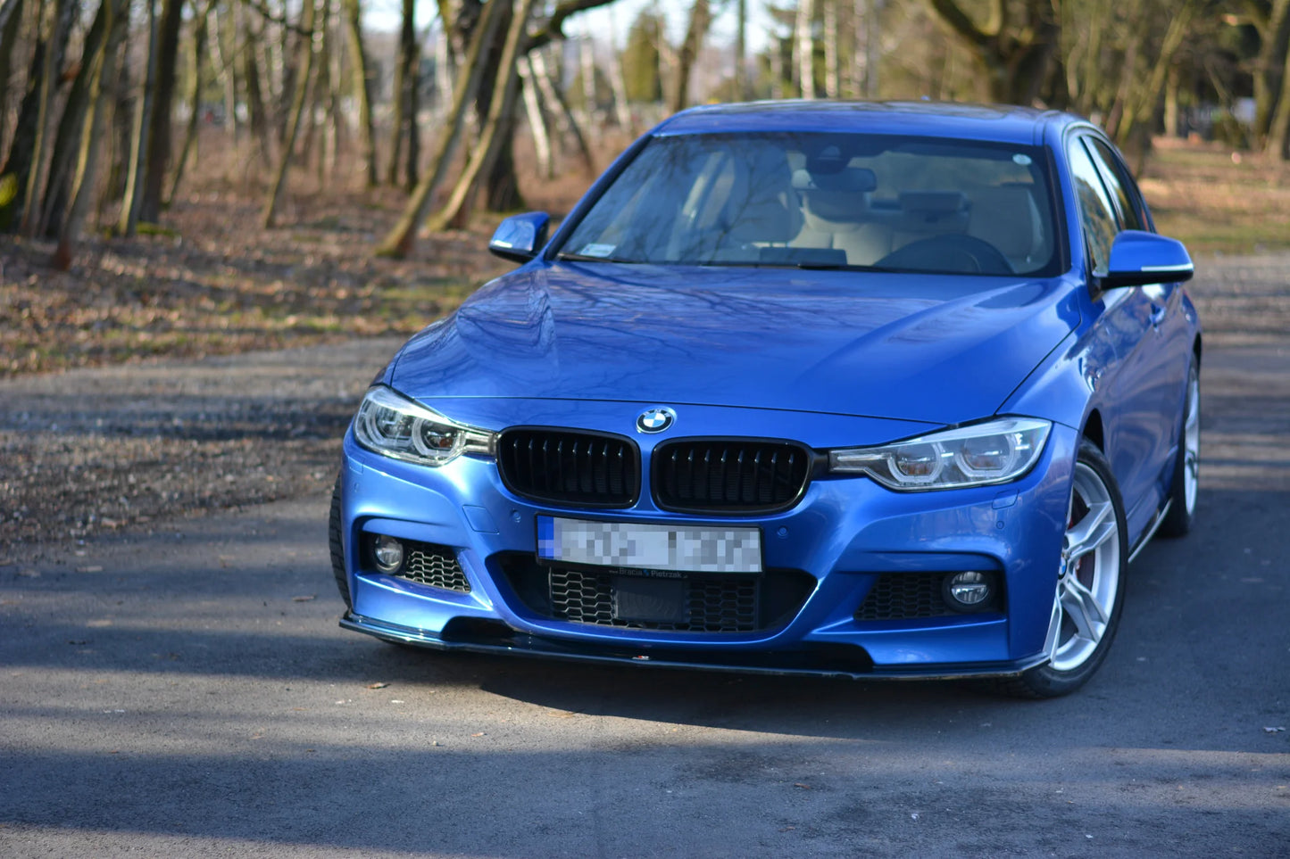 BMW F30 Front Lip Varis V2 2015-2019 (328i, 330i, 335i, 340i)
