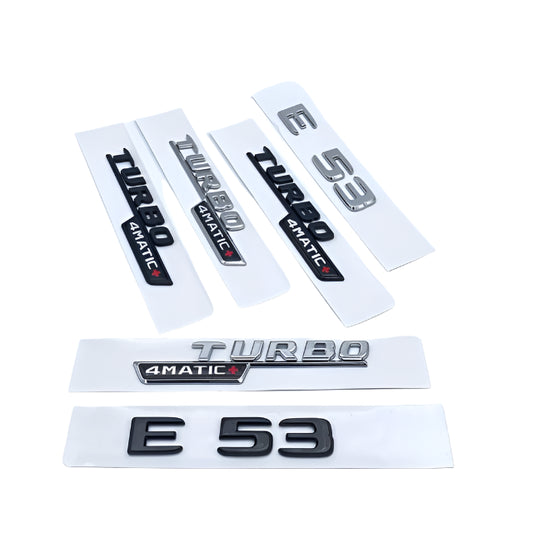 Badge Set - Mercedes Benz E53 AMG (Facelift)